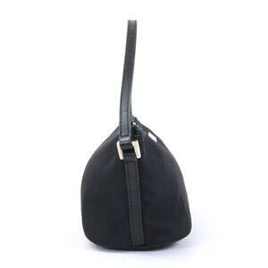 Gucci Black Handbag Silver Leather